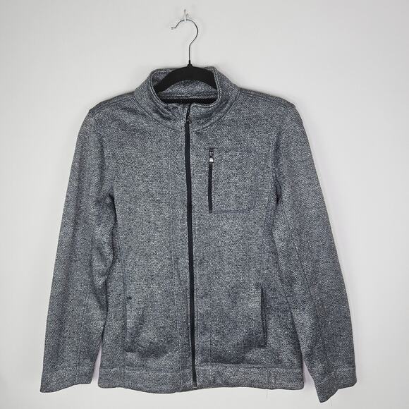 Marc New York Andrew Marc Women’s Gray Full Zip Fleece Lined Jacket Size Medium - Picture 1 of 12